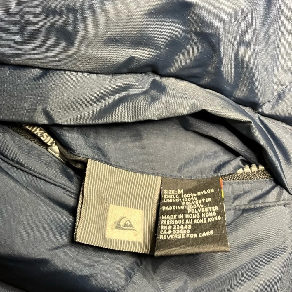 Vintage QuickSilver reversible vest